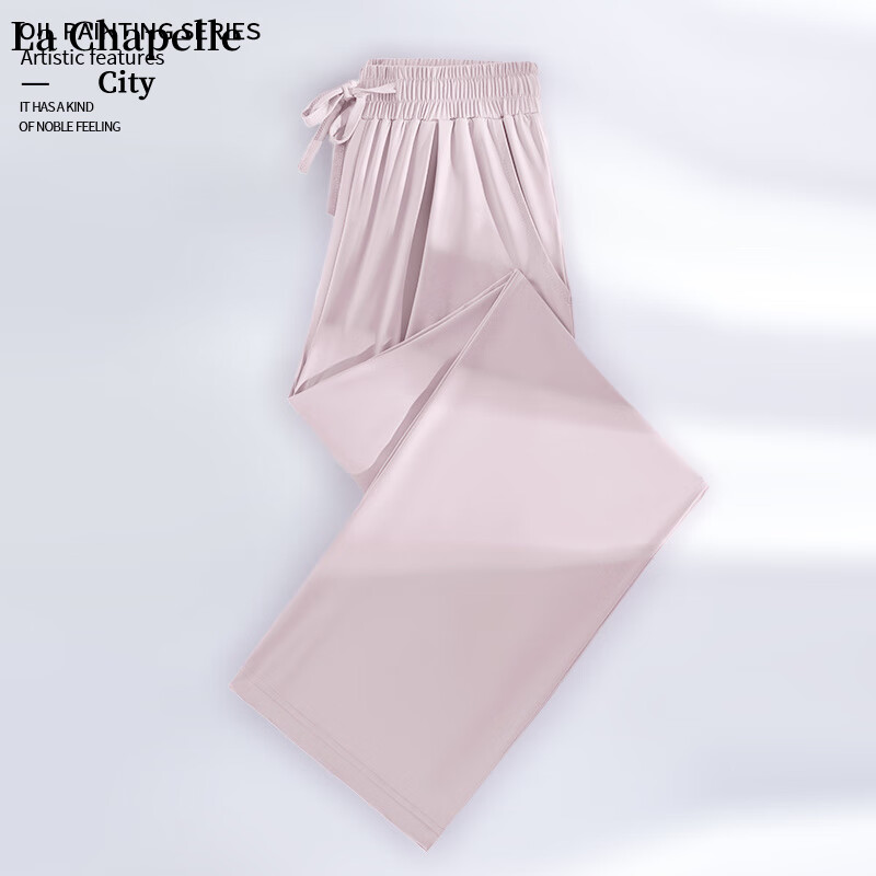 La Chapelle City 拉夏贝尔 女士冰感防晒直筒裤UPF50+ 39.9元（需买2件，需用券）