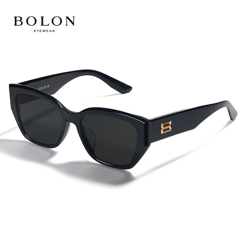 暴龙 PLUS晚20:00： 暴龙眼镜林一猫眼太阳镜防晒户外旅行开车驾驶墨镜送礼BL