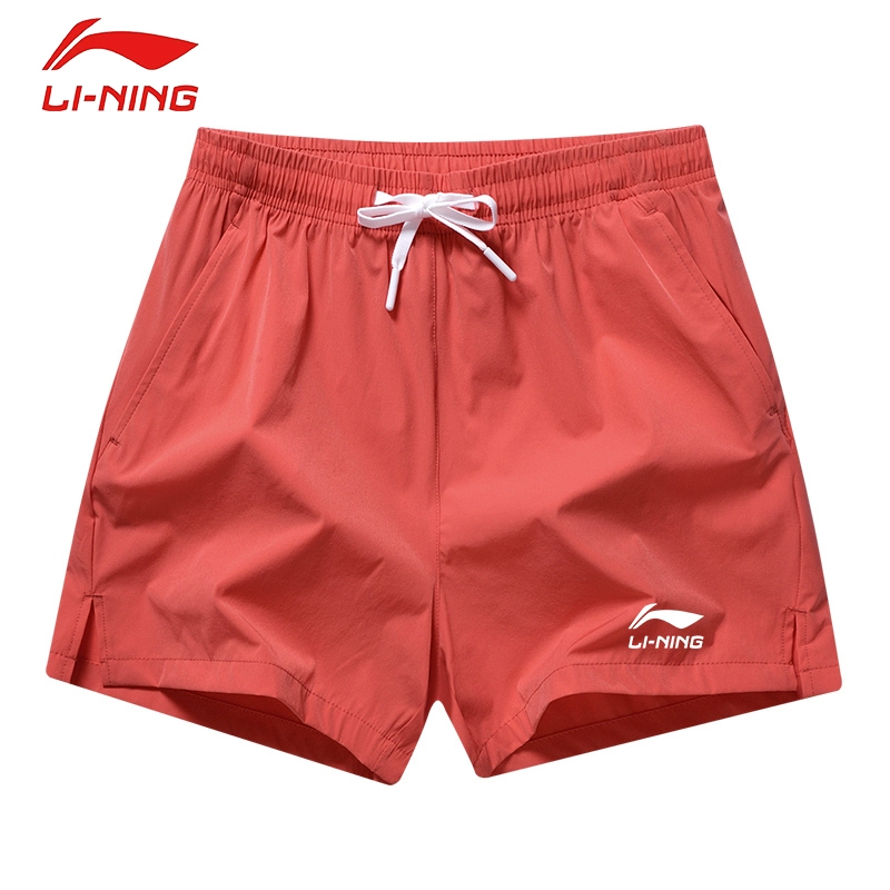 LI-NING 李宁 男士马拉松跑步田径短裤夏季速干三分裤体育生男女运动训练裤 