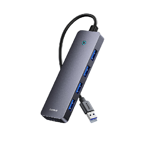 PLUS会员：BASEUS 倍思 USB3.0 4口扩展坞 Type-C供电 24.7元（双重优惠）