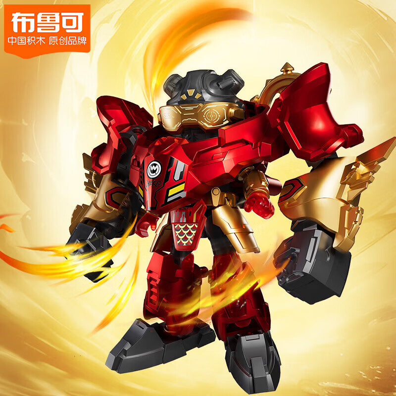 布鲁可积木 英雄无限星光版第2弹-魔童无畏 盲盒 单盒 2.94元（需用券）