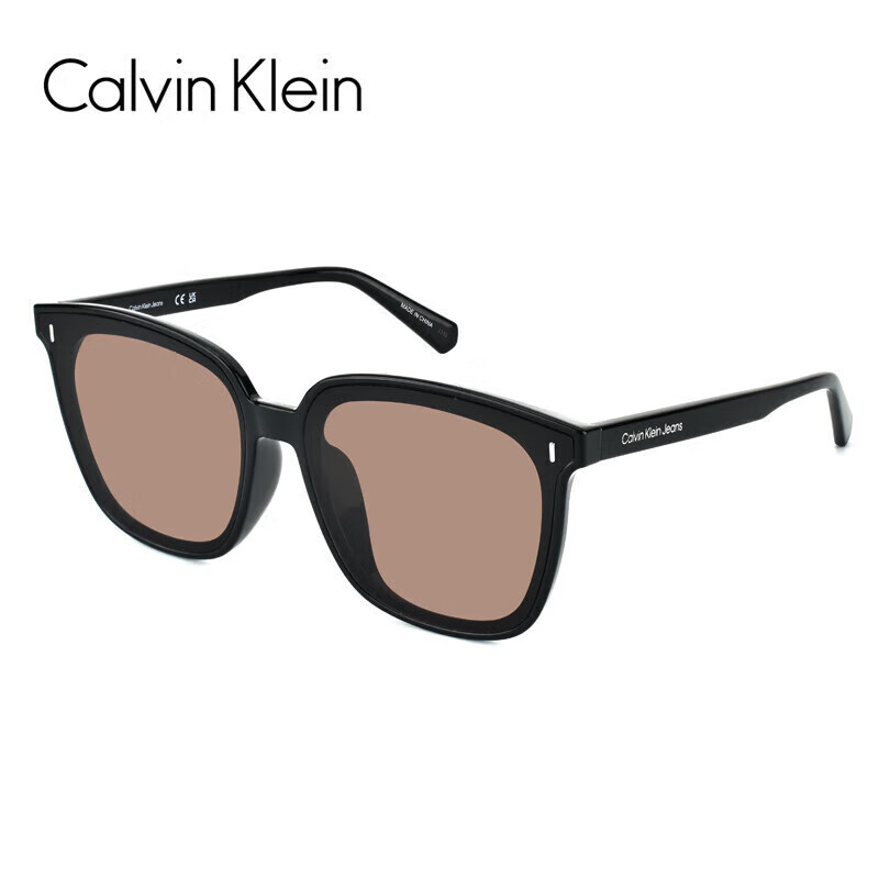 卡尔文·克莱恩 Calvin Klein 太阳眼镜 男女适用 大方框 黑茶 CKJ22625SLB-002-6415 39