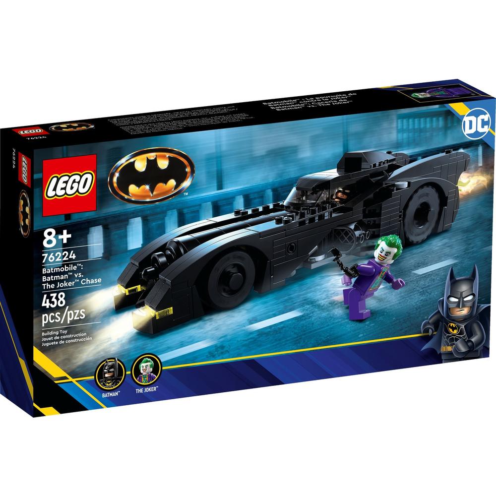 PLUS会员：LEGO 乐高 Batman蝙蝠侠系列 76224 蝙蝠战车：追捕小丑 245.11元包邮（