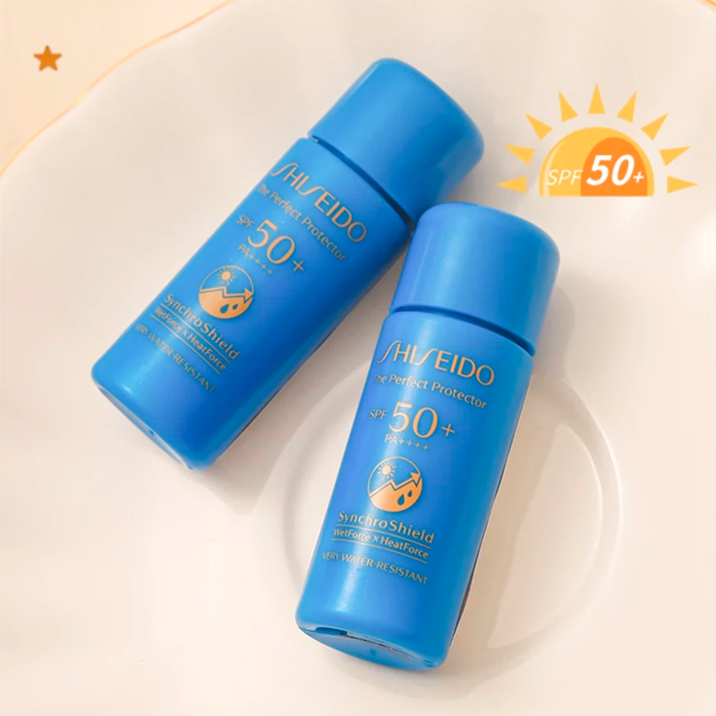 PLUS会员：SHISEIDO 资生堂 新艳阳夏臻效水动力防护乳液 蓝胖子 7ml*8 84.64元（