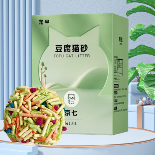 宠甲 豆腐混合猫砂 4kg 11.9元包邮（双重优惠）