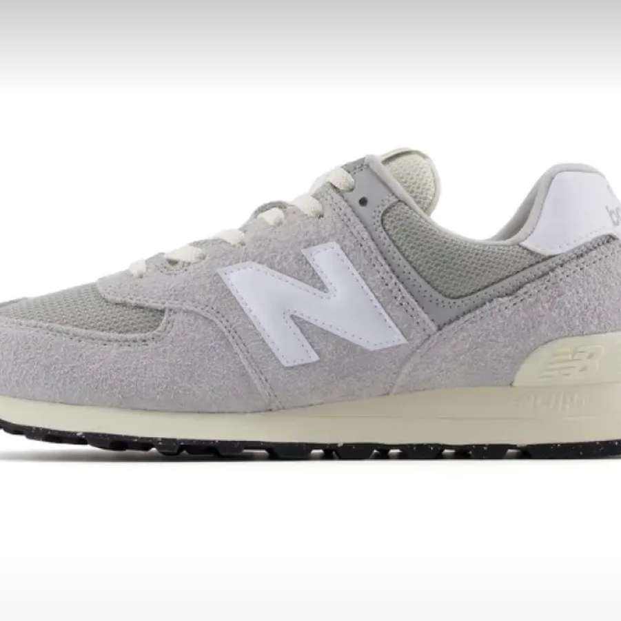 plus会员：NEW BALANCE NB574 官方运动鞋男鞋女鞋复古舒适轻便休闲鞋 浅灰色 U574