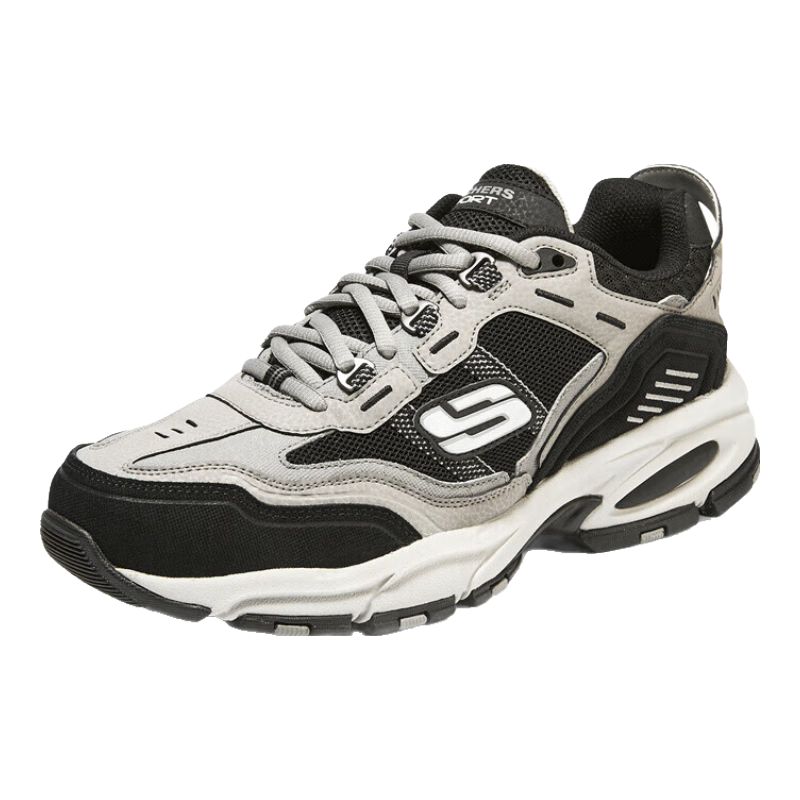 斯凯奇 冬季男鞋复古老爹鞋户外休闲运动鞋厚底增高舒适时尚潮流 286.55元