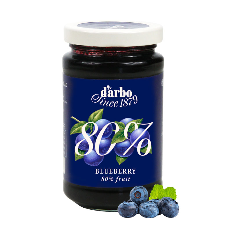 88VIP：奥地利德宝果优选蓝莓果酱250g看得见的果肉80%果肉含量 29.99元（需买3