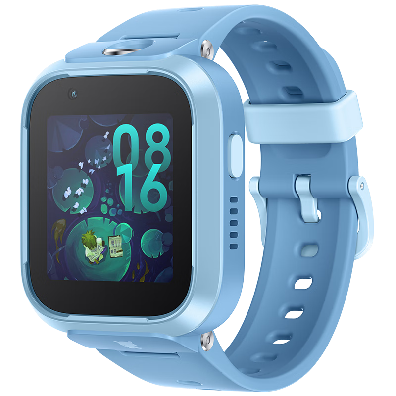PLUS会员：MITU 米兔 6X 儿童智能手表 1.52英寸 蓝色表壳 蓝色硅胶表带（北斗