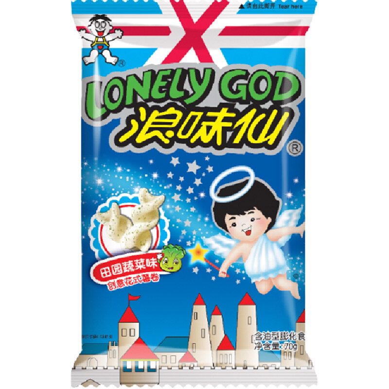移动端：旺旺 浪味仙 薯卷 田园蔬菜味 70g 5.2元（淘金币可抵0.4元起）