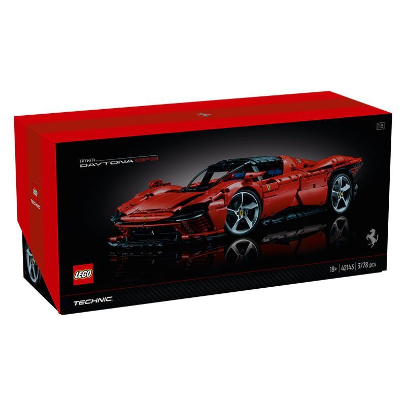 百亿补贴：LEGO 乐高 科技机械组42143法拉利超跑Daytona SP3积木玩具 1799元