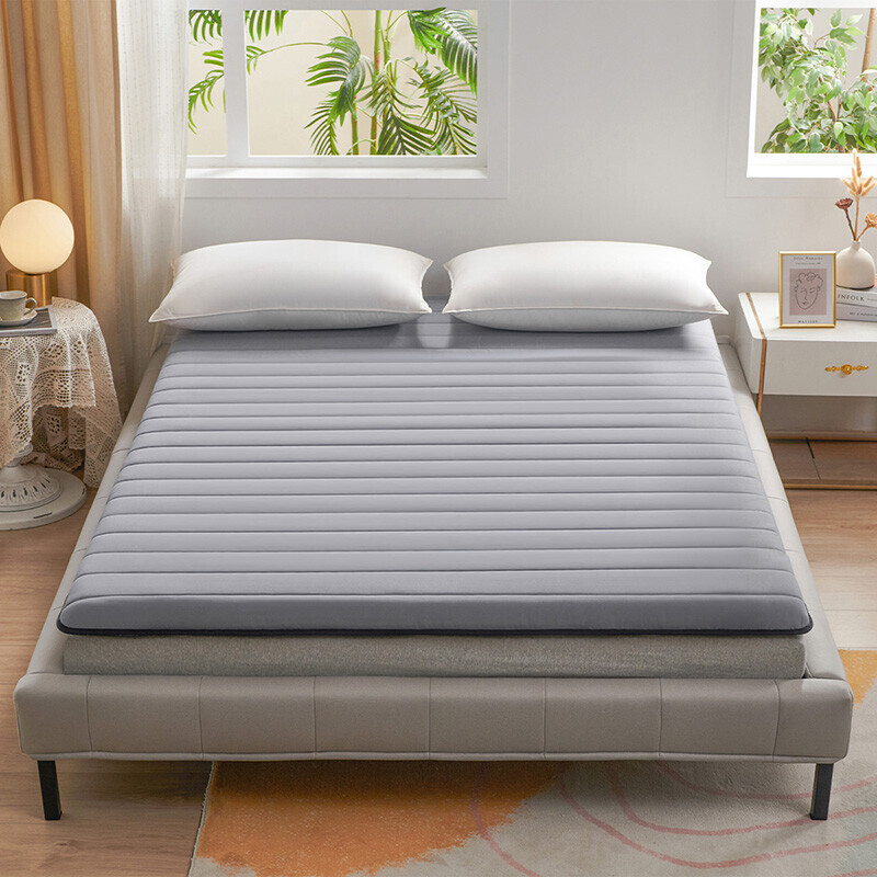 Dohia 多喜爱 床垫床褥 5D网眼可折叠宿舍单人垫被褥子床垫子0.9*1.95米 灰色 89.4元