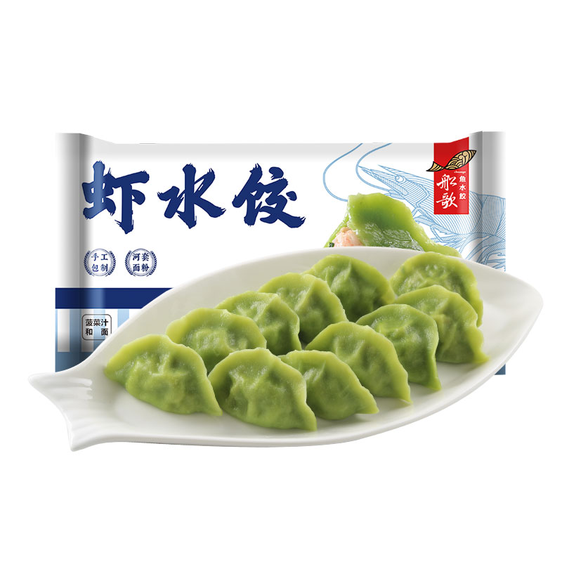 船歌鱼水饺 虾水饺 460g/袋 30.08元（需用券）