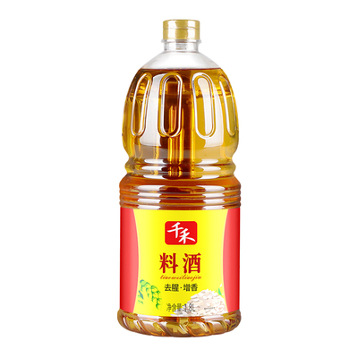 88VIP：千禾 料酒大瓶装 1.8L 6.9元包邮