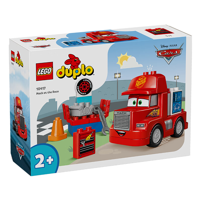 LEGO 乐高 积木 得宝DUPLO10417赛车总动员之麦大叔 新品儿童玩具生日礼物 101.91