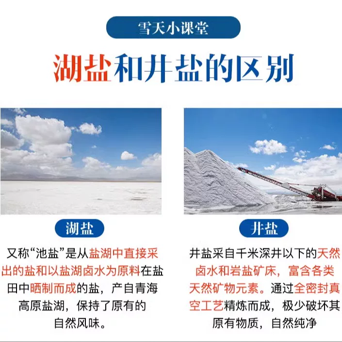 雪天 青海湖盐无碘藏青盐食用0添加家用食品食用盐不加碘粗盐调味 1.69元 - 线报酷