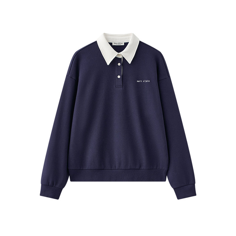 Marc O'Polo 女士POLO领长袖卫衣 557380A5400Z 330.6元（需买2件，需用券）