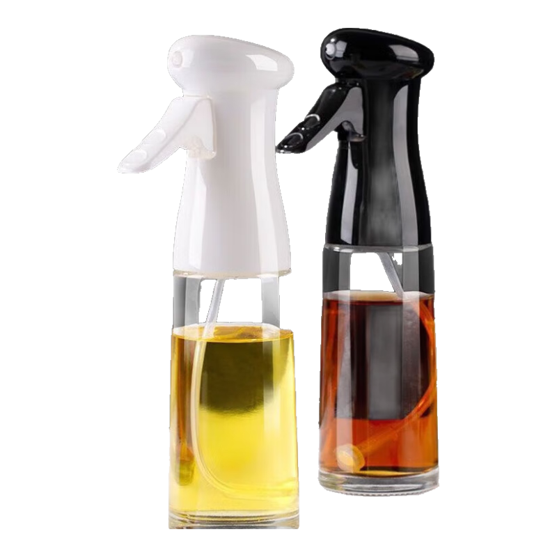 喷油壶 厨房家用 空气炸锅油瓶 加厚玻璃款 220ml 4.49元