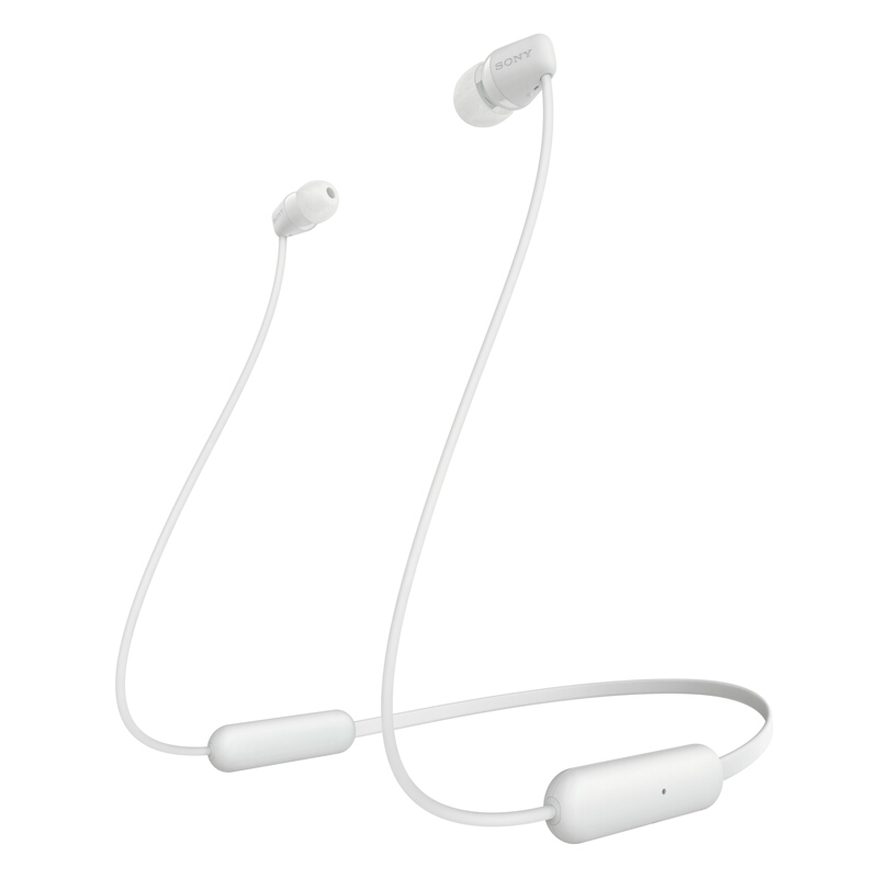 SONY 索尼 WI-C200 入耳式颈挂式蓝牙耳机 白色 139元包邮（满减）