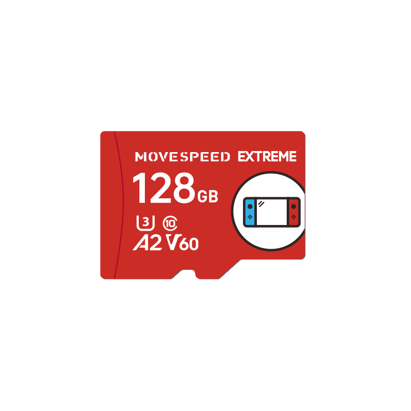 Plus会员、概率券：移速（MOVE SPEED）switch内存卡高速128GB TF（MicroSD）存储卡A2
