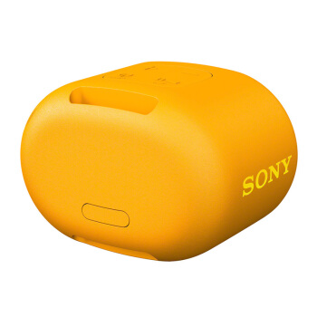 3.8焕新：SONY 索尼 SRS-XB01 无线蓝牙迷你便携音箱 黄色 109元（需用券）