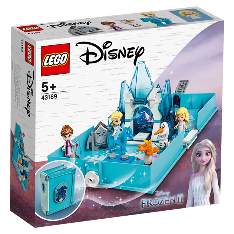 LEGO 乐高 Disney Frozen系列 43189 艾莎和水精灵诺克的故事书大冒险 132.05元