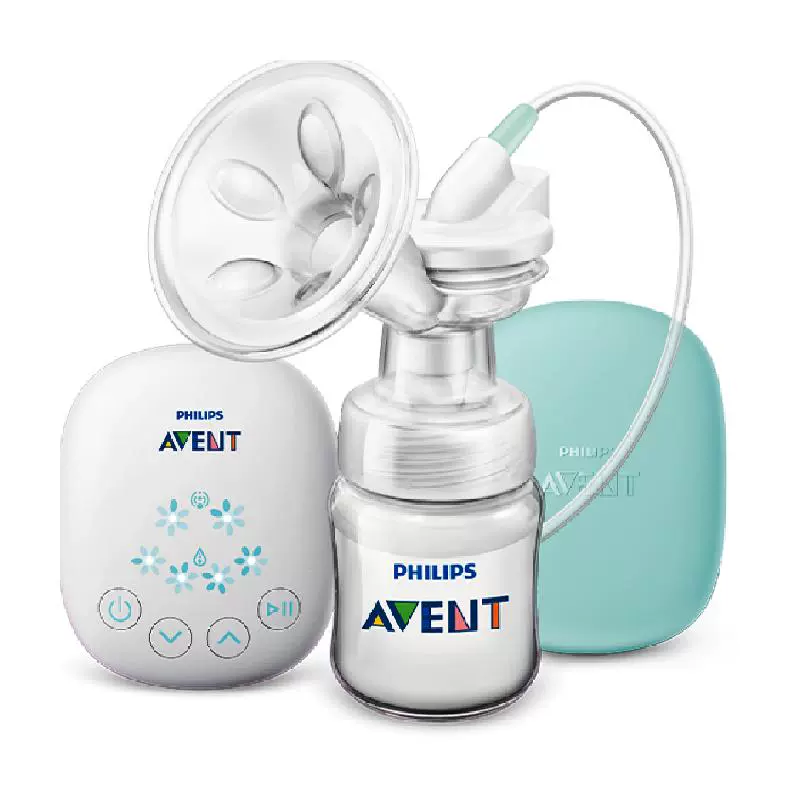 AVENT 新安怡 飞利浦新安怡 吸奶器便捷单边电动吸乳器-小薄荷 SCF323/11 ￥198.0