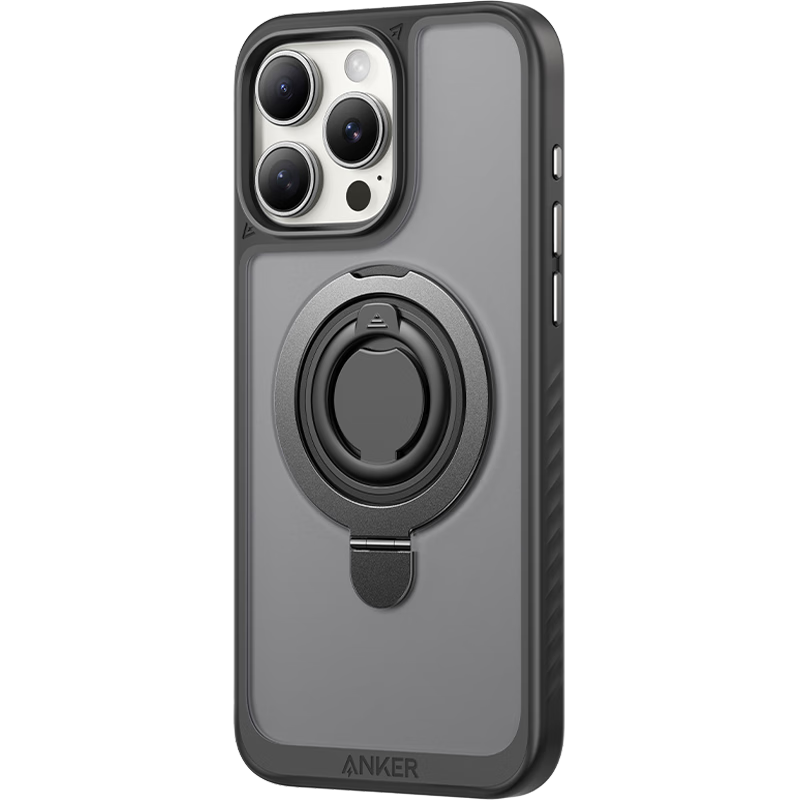 plus会员：ANKER安克支架壳 适用Phone14 Pro手机苹果保护套磁吸支点充电外壳防
