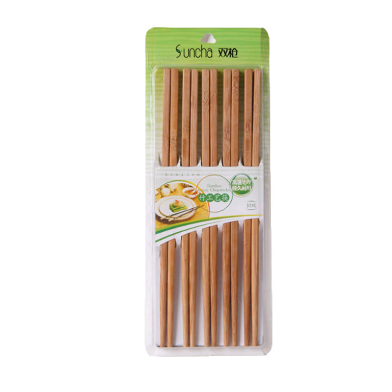 双枪 KZ1011 节节高升 竹筷子 10双 6.9元