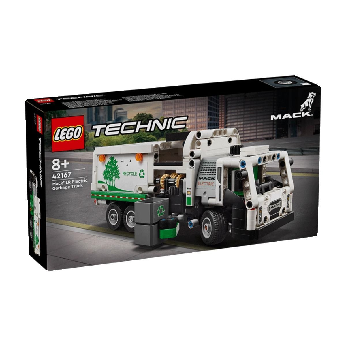 百亿补贴：LEGO 乐高 42167马克垃圾车男女孩益智拼搭积木儿童玩具礼物 169元