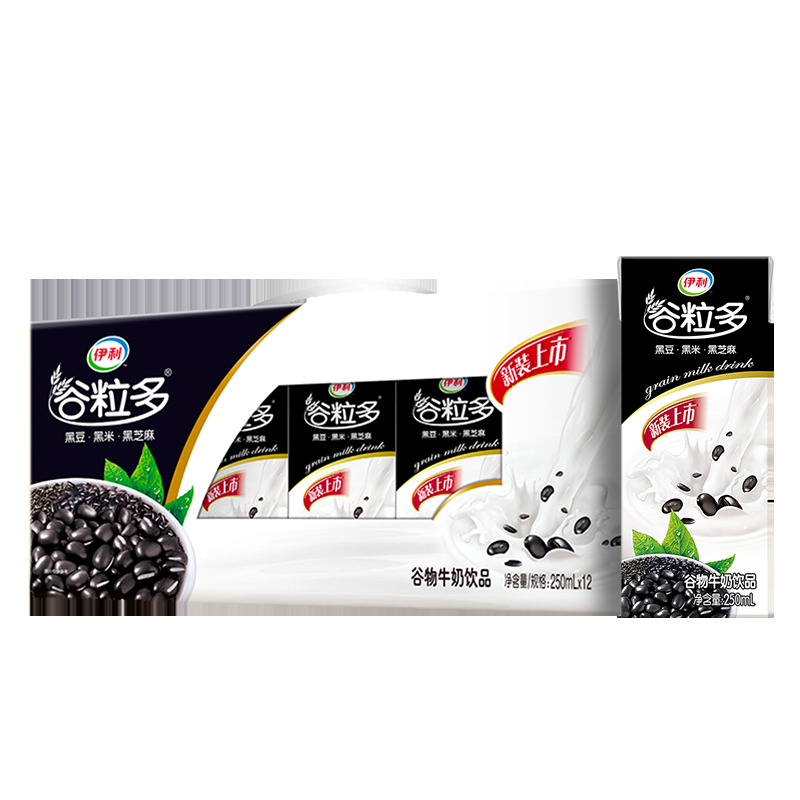 京东极速版伊利谷粒多黑谷牛奶饮品250ml122件4946元包邮多重优惠2473