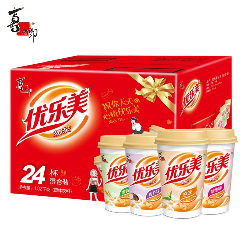 88VIP：u.loveit 优乐美 奶茶（原味+香芋味+草莓味+麦香味）1.92kg 57.61元（需用