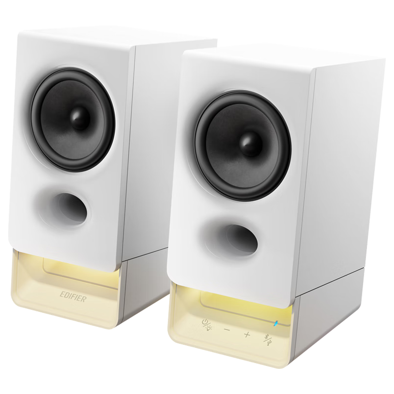 漫步者 R20 蓝牙6.0 白色 桌面2.0音箱 154元（需用券）