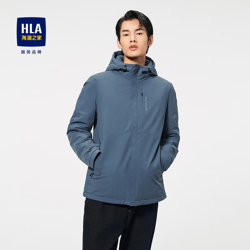 HLA 海澜之家 男士羽绒服白鸭绒外套 HWRAJ4D046A 279元（需用券）