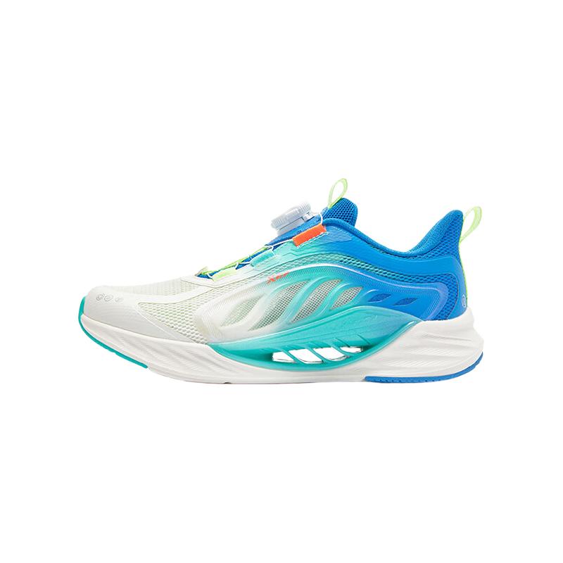 特步 全好评！捡漏价！氢风8.0 护足运动 缓震旋钮 跑鞋 男女款 119.9元（需
