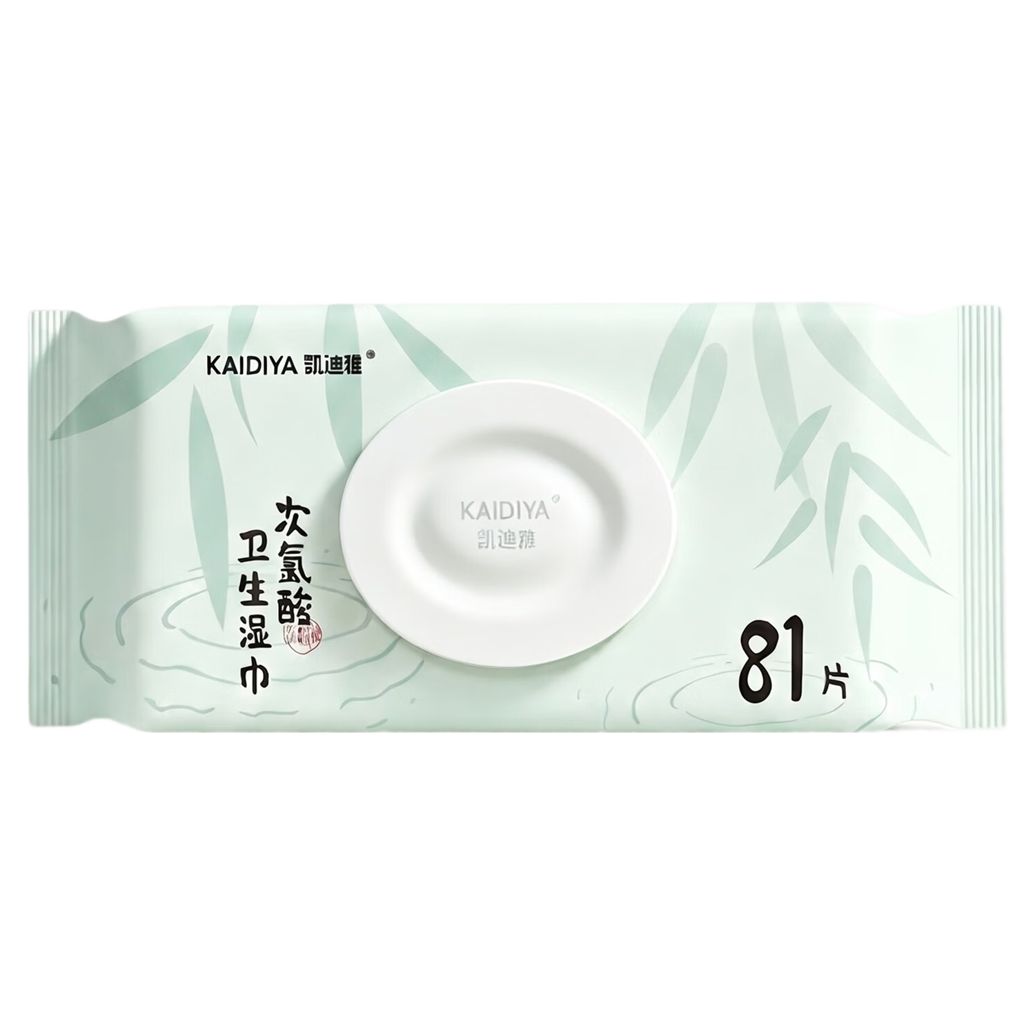 凯迪雅 次氯酸消毒湿巾 81片*3包
