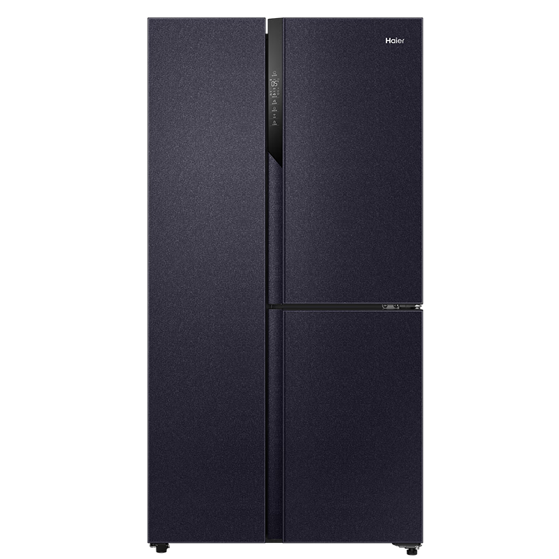 再降价、618预售、PLUS会员：Haier 海尔 501升 侧T双开门冰箱 一级能效双系统