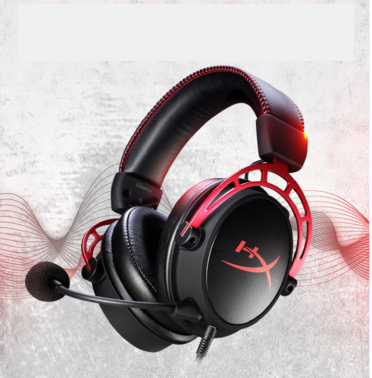 HYPERX Cloud 2 飓风 耳罩式头戴式动圈有线游戏耳机 黑红 3.5mm 476元