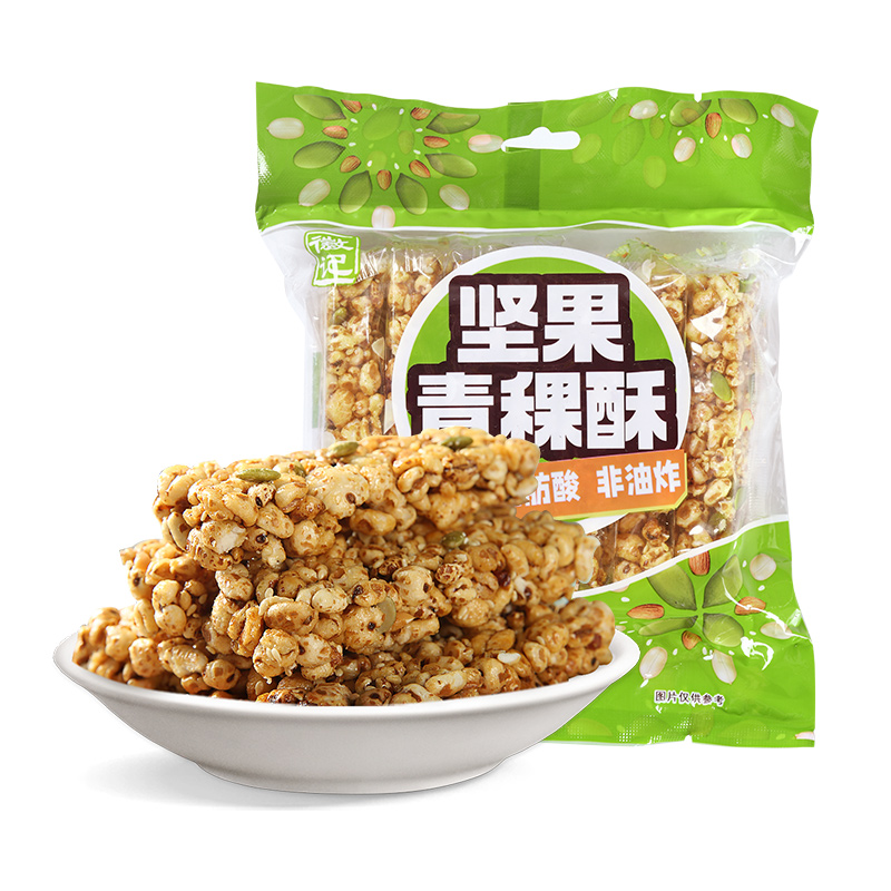 百补7.9 徽记 坚果青稞酥100g*3 券后14.9元