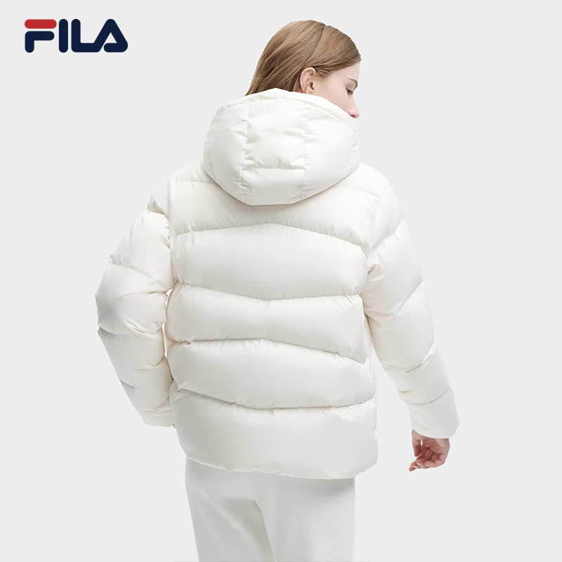 FILA 斐乐 官方女子羽绒服2023冬季新品休闲运动上衣保暖加厚外套女 1449元（
