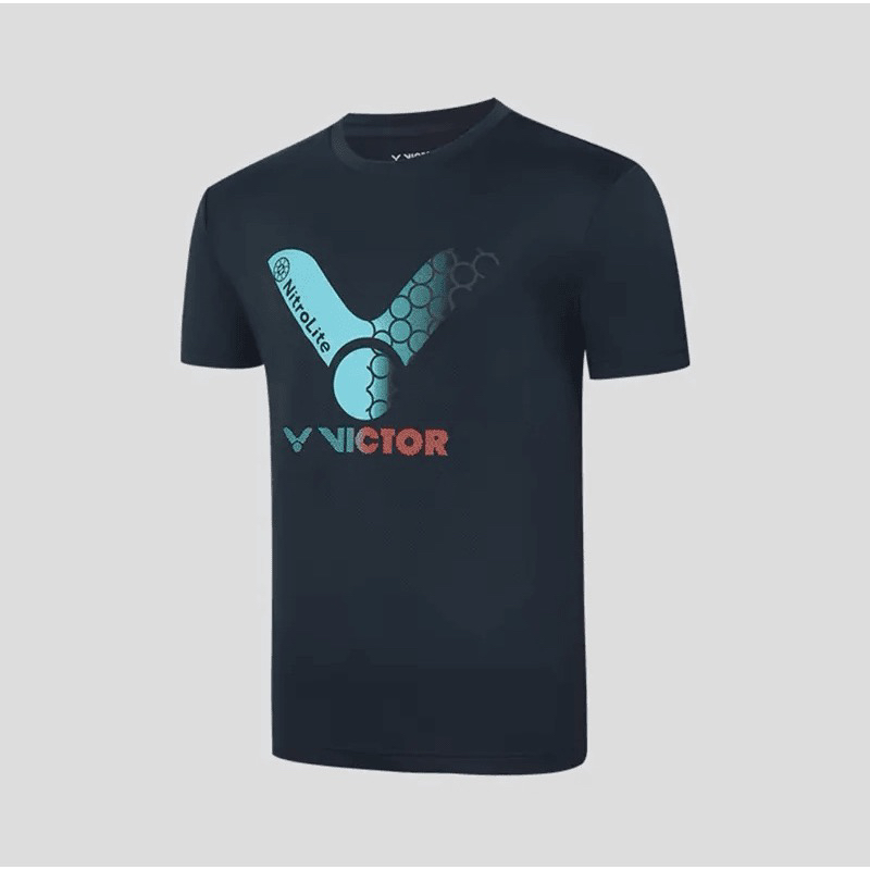 VICTOR 2024VICTOR正品威克多羽毛球服男女款速干运动服透气短袖T-45021 75.6元