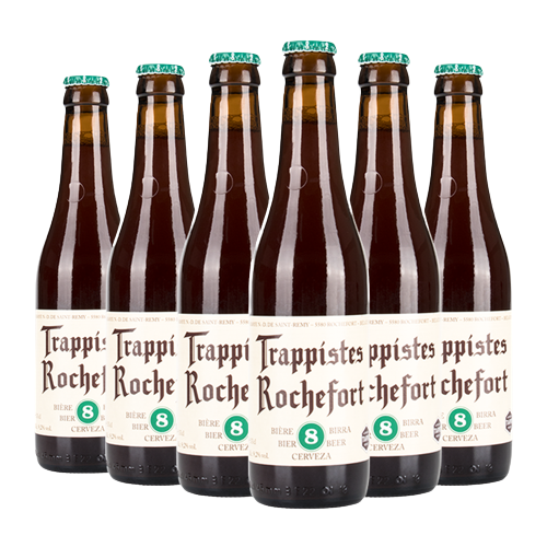 Trappistes Rochefort 罗斯福 8号啤酒 精酿 330ml*6瓶 93.9元（需用券）