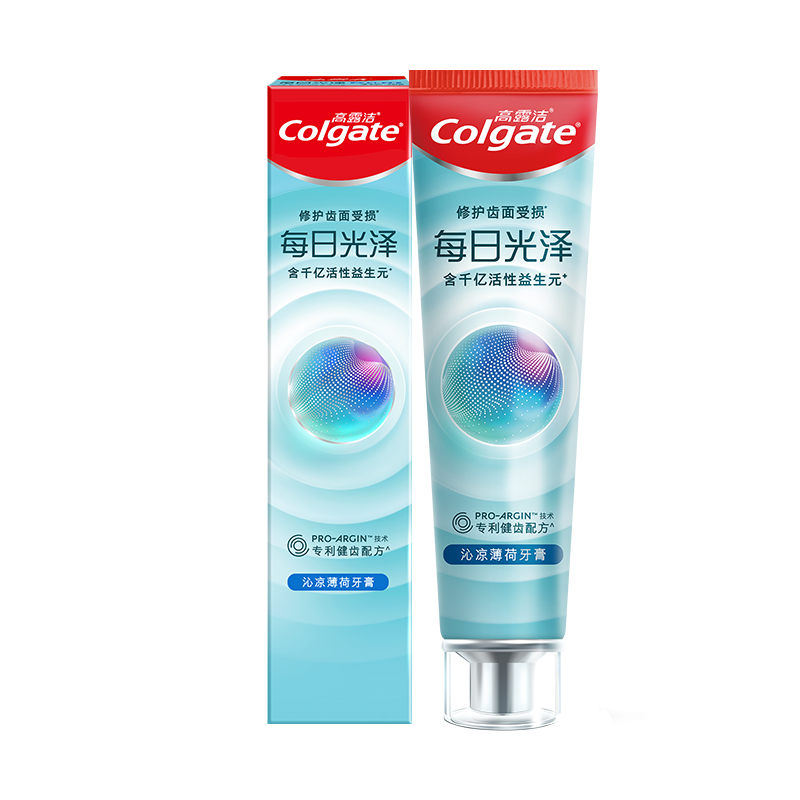 PLUS会员：Colgate 高露洁 每日光泽健齿修护牙膏薄荷味160g+凑单 7.45元（需凑