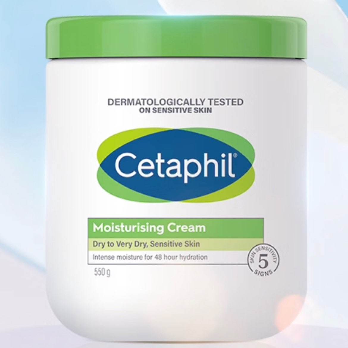 丝塔芙（Cetaphil）大白罐 保湿霜550g补水滋润面霜身体乳 不含烟酰胺跨境保