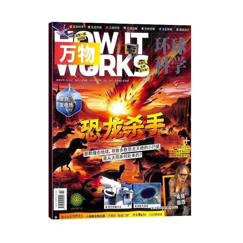 现货 万物2025年1月 恐龙杀手 25元（需用券）