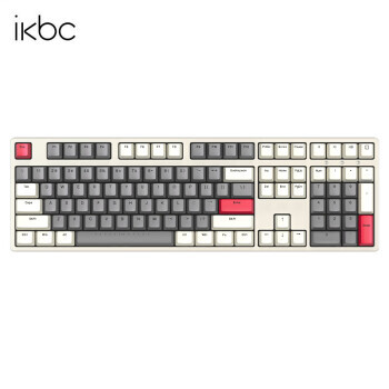 ikbc C210 108键 有线机械键盘 时光灰 Cherry红轴 无光 349元（需用券）
