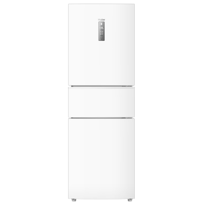 PLUS会员：Haier 海尔 BCD-255WLHC35EWVU1 法式多门冰箱 255升 1456.8元（需领券）