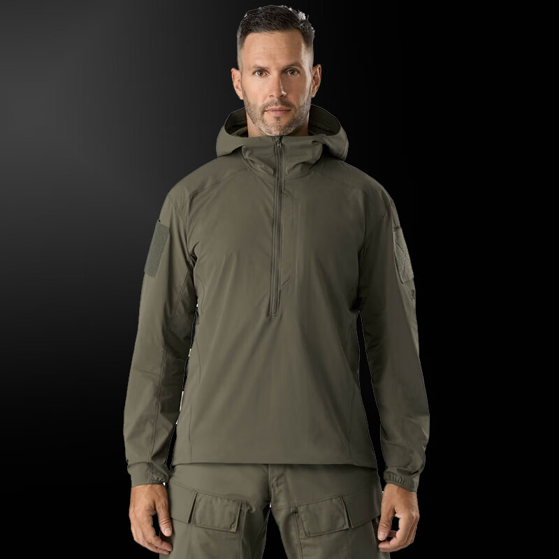 ARC'TERYX 始祖鸟 ARC’TERYX）LEAF GAMMA SL ANORAK 始祖鸟 军鸟 防风透气户外半拉连 