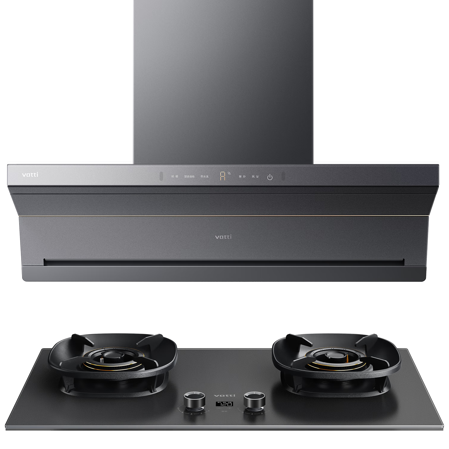 华帝 K10+308G 平嵌顶侧双吸烟灶套装 31风量 5177.81元