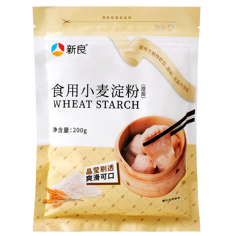 新良 小麦淀粉200g 3.8元